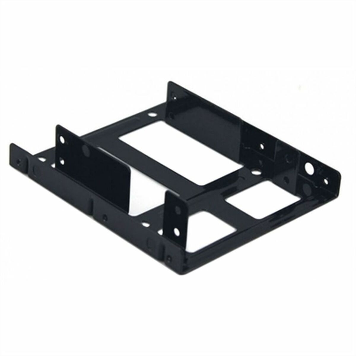 2,5\"–3,5\" kovalevyadapteri metallinen, musta - SSD/HDD kiinnike PC-asennukseen