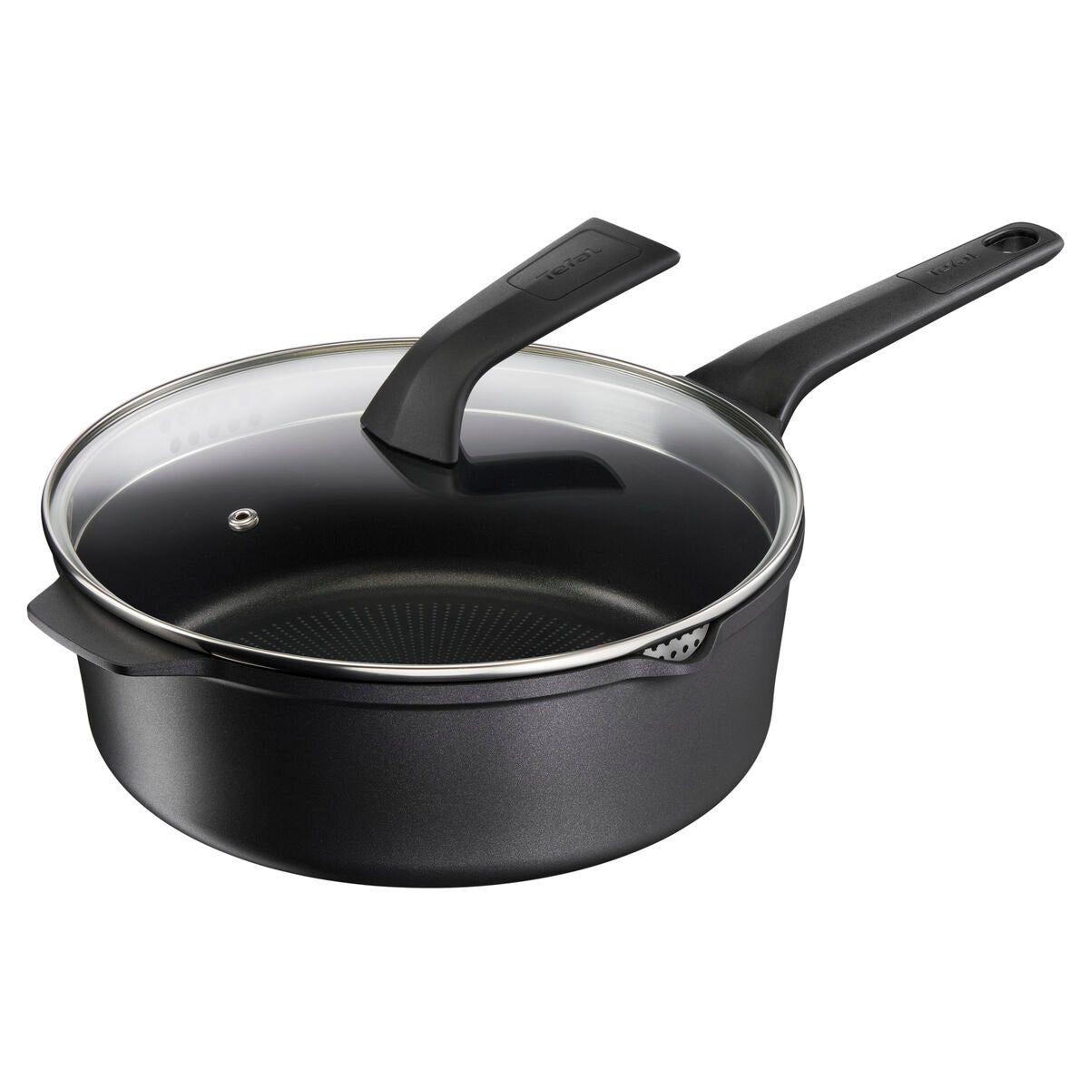 Sauté-paistinpannu 26 cm, induktioyhteensopiva, tarttumaton pinnoite, lasikannella – paistinpannu induktioyhteensopiva – k…