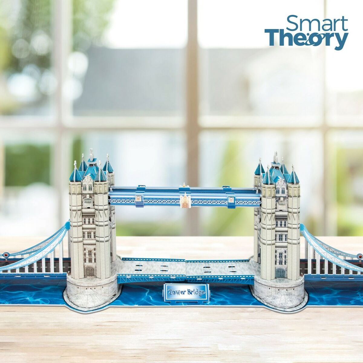 3D-palapeli Tower Bridge, 77,5×23×18 cm, kartonki, rakennettava, 3+