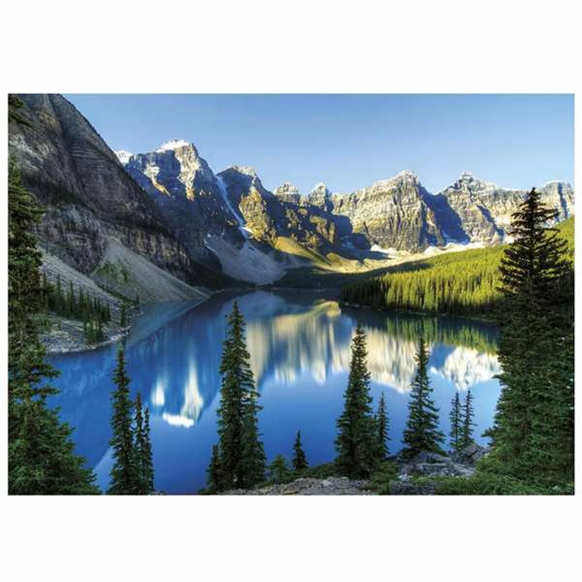 500 palapeli Lake in Alberta - järvimaisema ja vuoret, nuorille & aikuisille