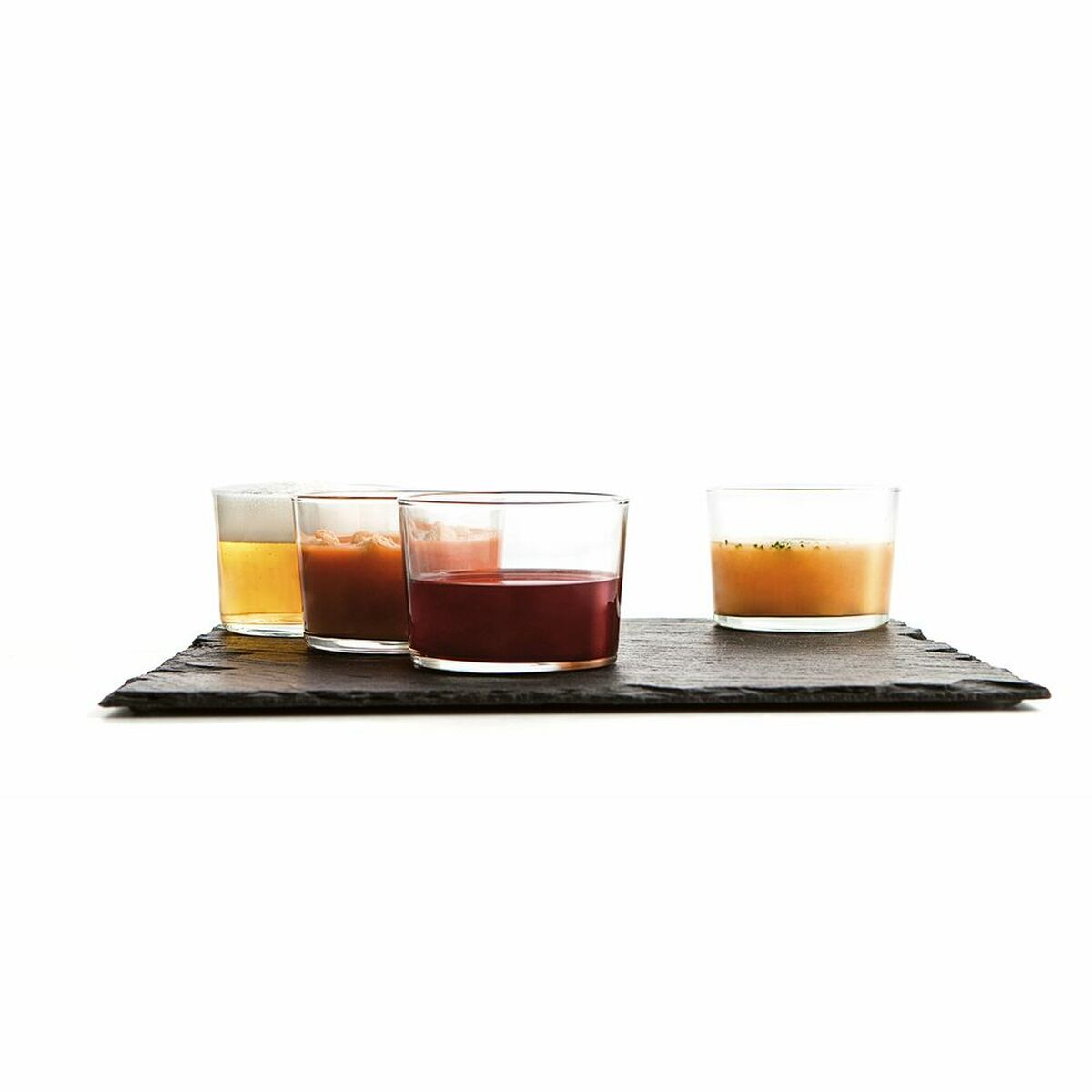 Juomalasit 230 ml 4 kpl, läpinäkyvä lasi - astianpesukoneeseen, arkeen & juhlaan