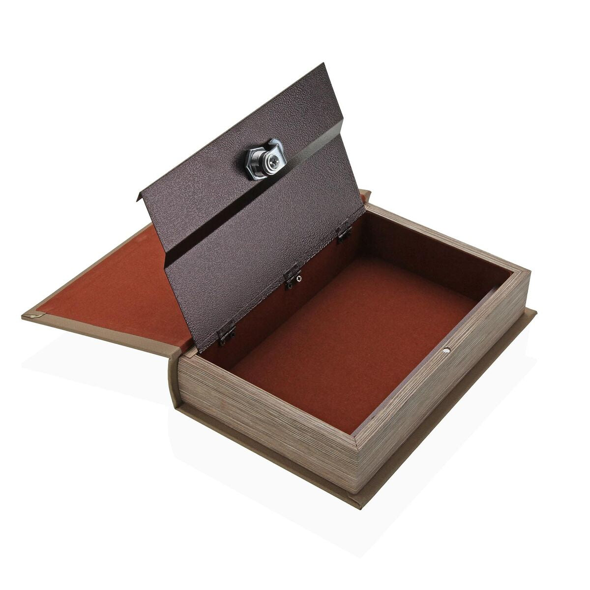 Kirjarasia kangaspäällyste MDF, maljakko-kuvio, moniväri säilytysrasia 16×5×24 cm
