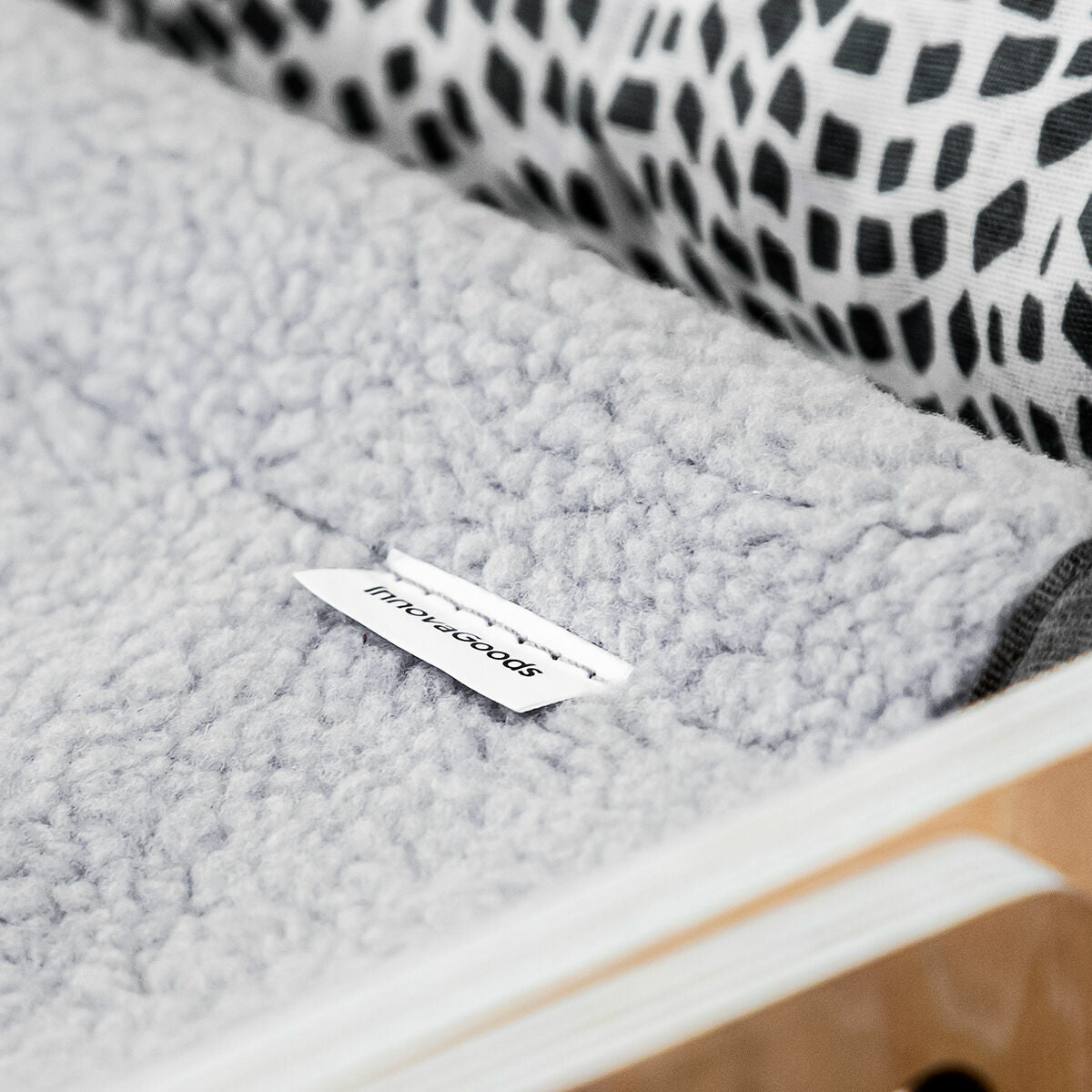 Kissan riippumatto säädettävä 20 kg, sänkyyn & ikkunalle, harmaa & beige – siirrettävä peti huonekalunsuoja – kuva 7