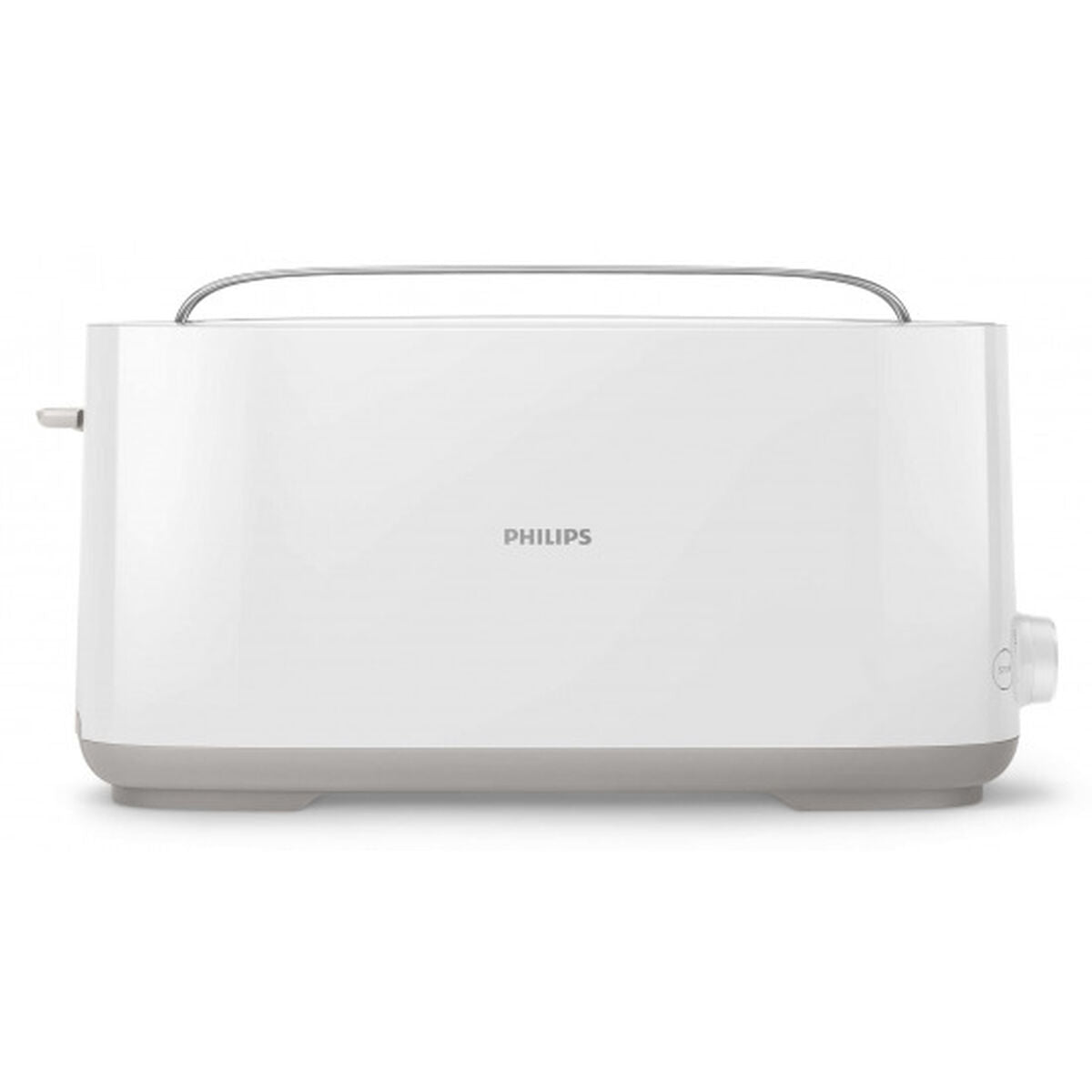 Sulattava leivänpaahdin 1030 W, valkoinen Philips – valkoinen keittiölaite 1-paikkainen leivänpaahdin – kuva 1