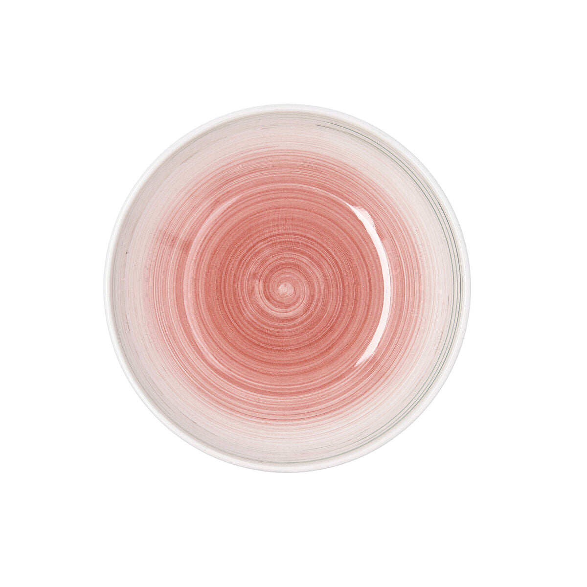 Syvä lautanen 21,5 cm, keramiikka - pinottava & mikroaaltokestävä, vihreä, 12 kpl