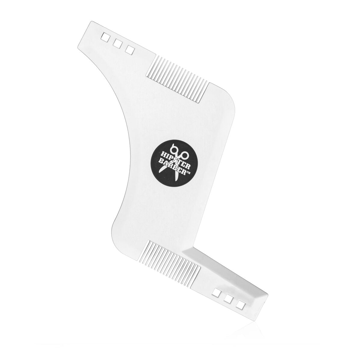 Partamuotti, läpinäkyvä polykarbonaatti – parran muotoiluun miehille, kompakti – lahja miehelle kotikäyttö – kuva 7