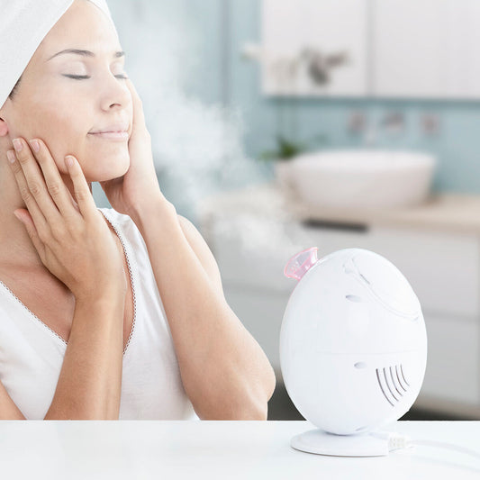 Kasvosauna, höyryhoito 90 ml 40 °C, irrotettava säiliö – kotikäyttö – kotispa lahja naiselle – kuva 1