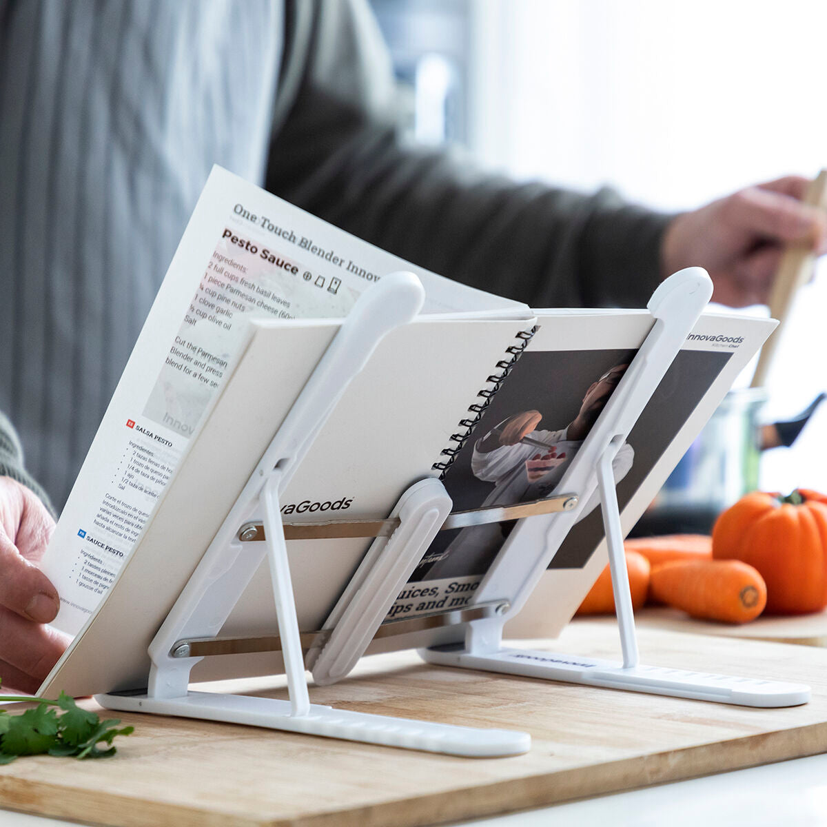 Läppäriteline säädettävä & taitettava 10–17" ergonominen moniasento, kantopussi – matkalle ergonominen tuki – kuva 10