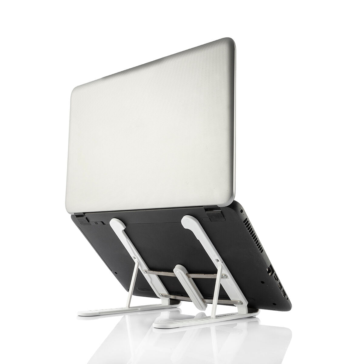 Läppäriteline säädettävä & taitettava 10–17" ergonominen moniasento, kantopussi – ergonominen tuki kotitoimisto – kuva 3