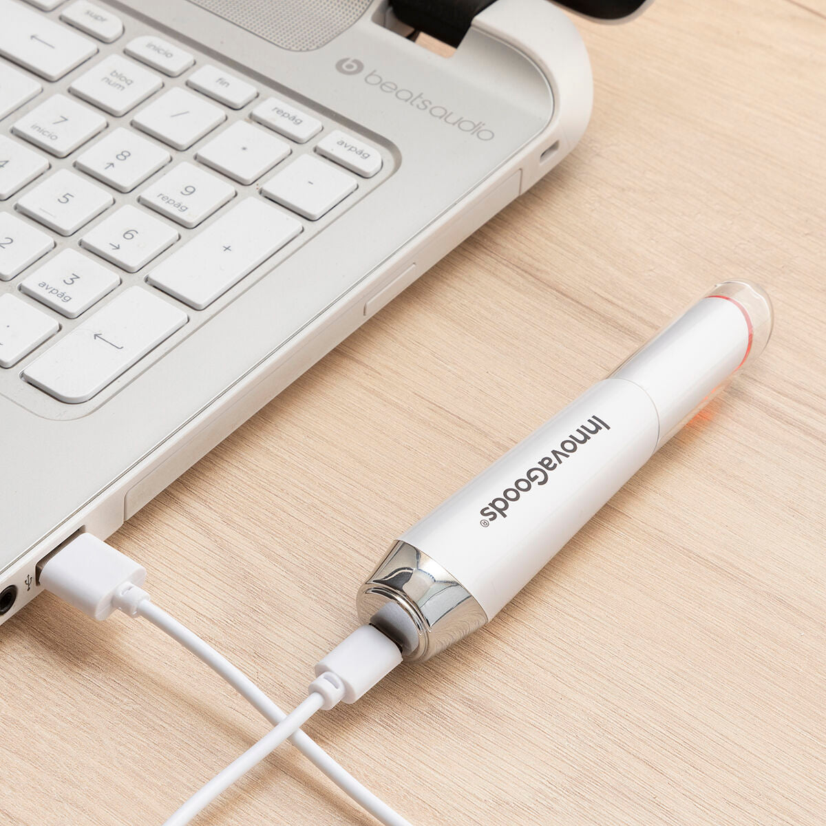 Silmänympäryshierontalaite LED-valoilla, lämpö & värinä, ladattava – LED-valohoito matkakokoinen – kuva 6