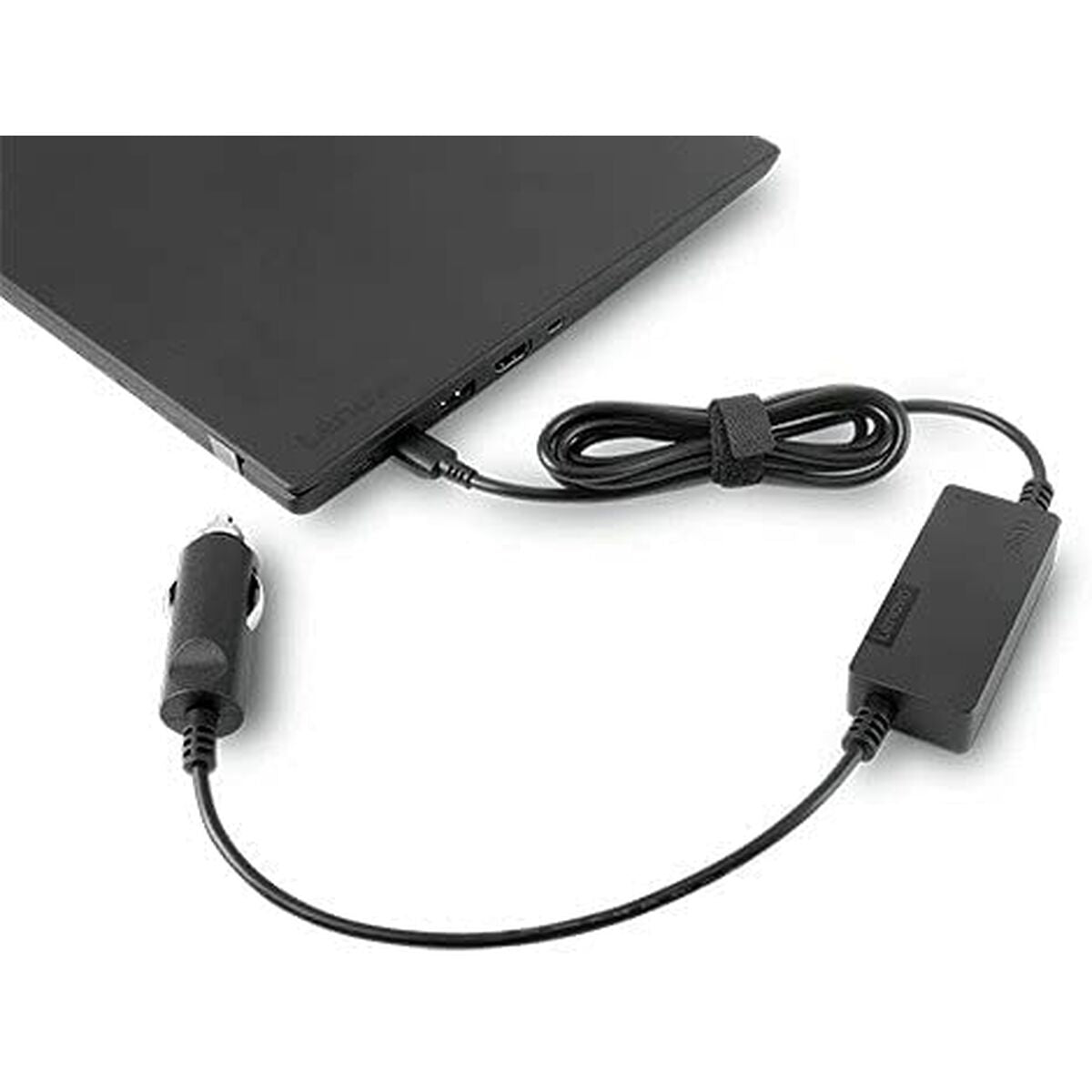 Autolaturi 65 W USB-C kannettavalle autoon, 20 V, USB & USB-C, ThinkPad L480