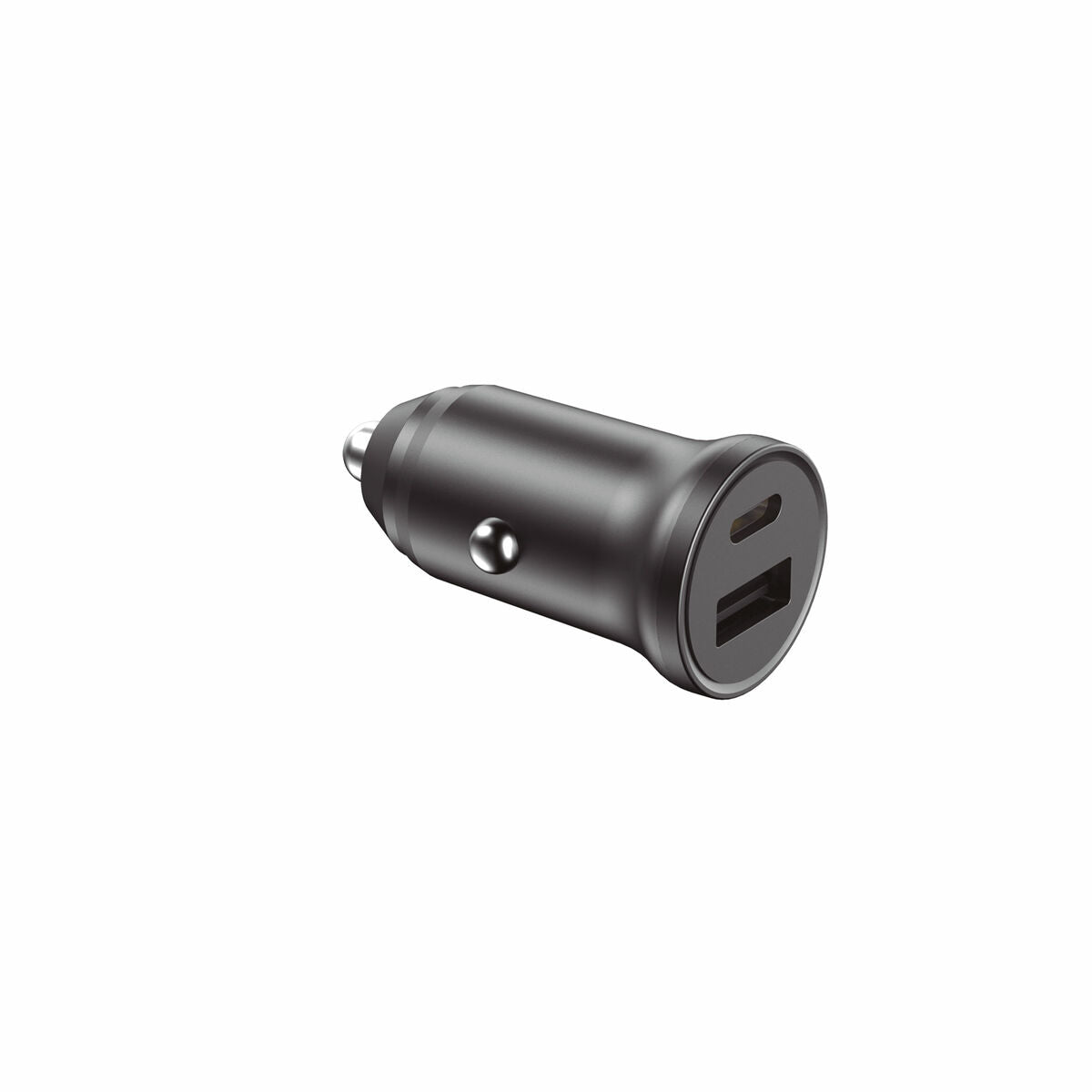 Autolaturi 20 W USB-C, nopea lataus, musta, kompakti autoon, puhelimille