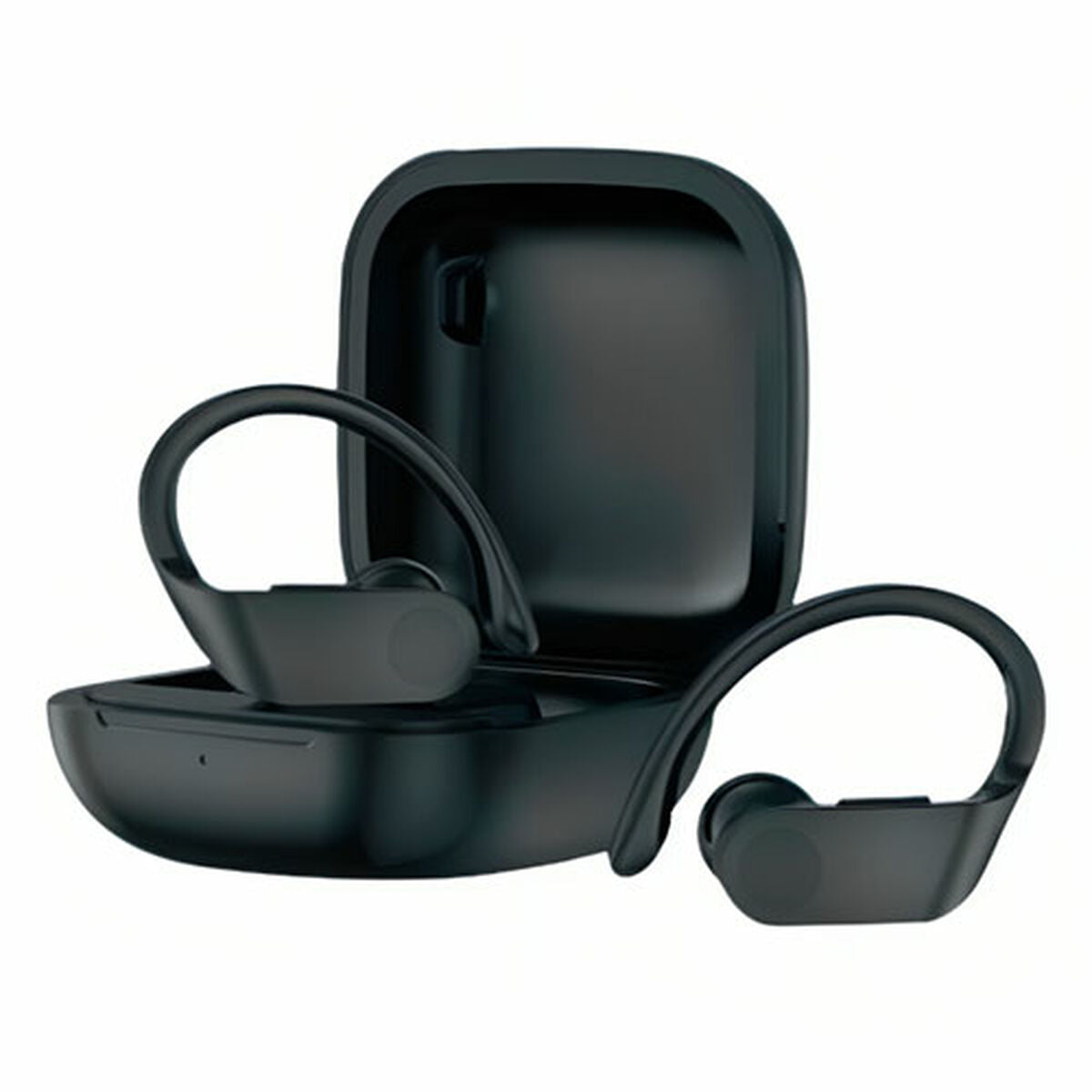 Bluetooth-kuulokkeet 5.3, in-ear korvakiinnikkeellä, USB-C-lataus, 3 h, musta