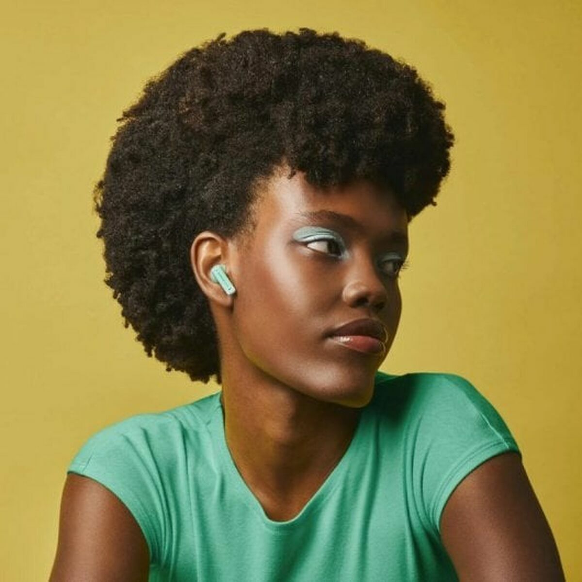 Bluetooth-kuulokkeet in-ear, langattomat, USB-C & mikrofoni, mintunvihreä