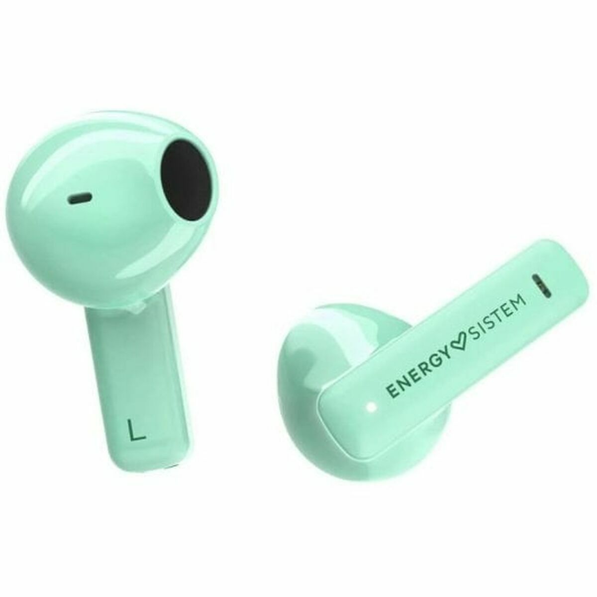 Bluetooth-kuulokkeet in-ear, langattomat, USB-C & mikrofoni, mintunvihreä