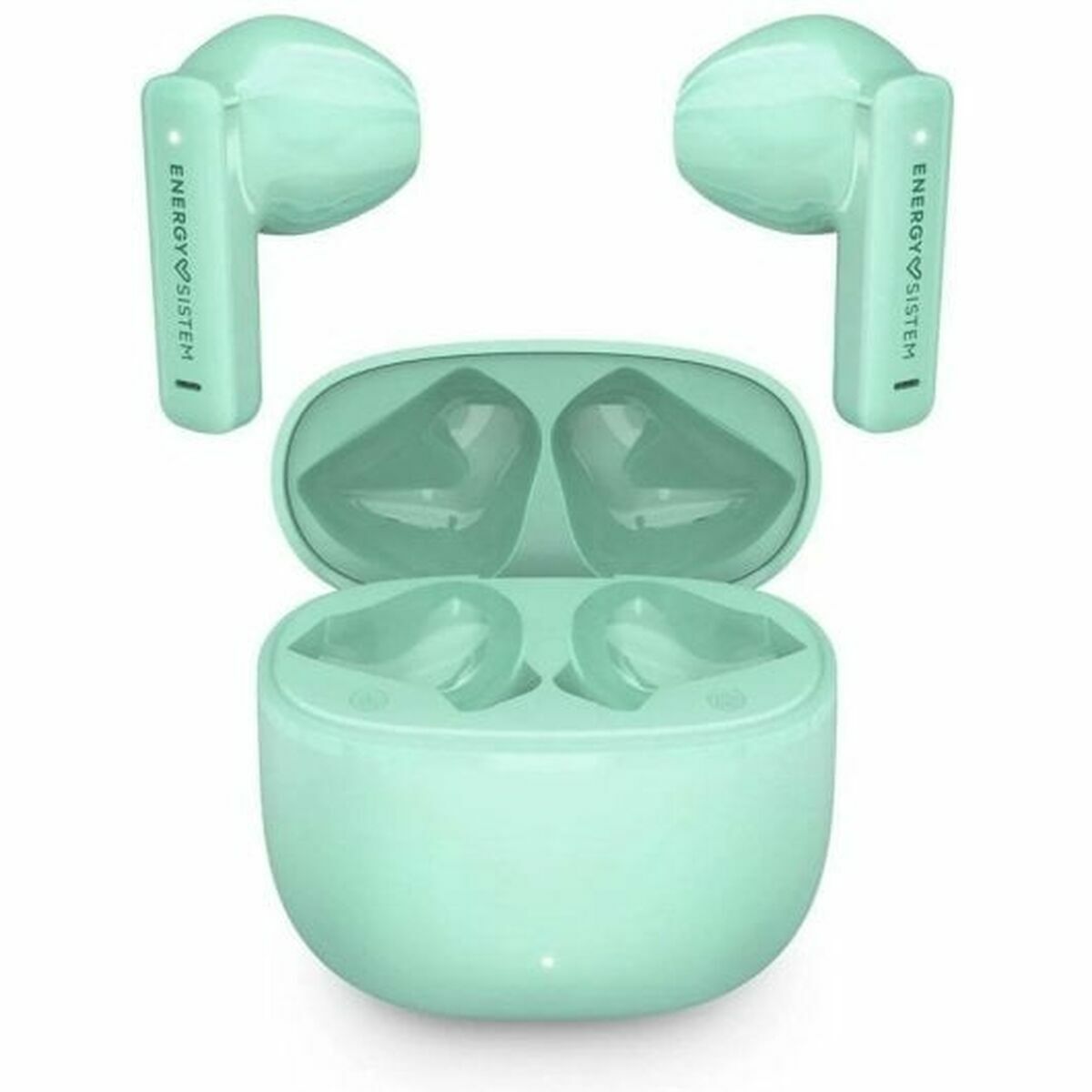Bluetooth-kuulokkeet in-ear, langattomat, USB-C & mikrofoni, mintunvihreä