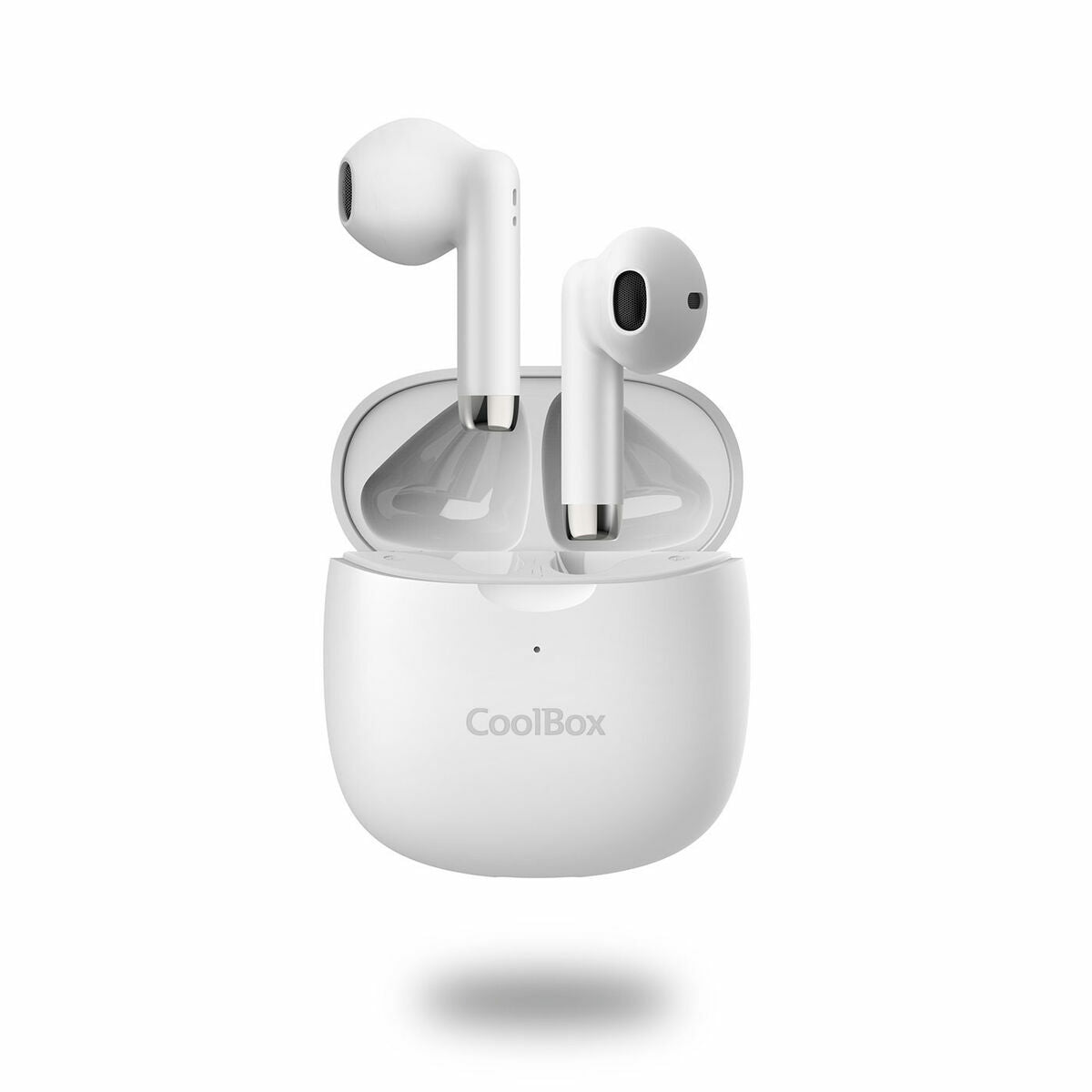 Bluetooth-kuulokkeet TWS, langattomat nappikuulokkeet 5 h akku, valkoinen