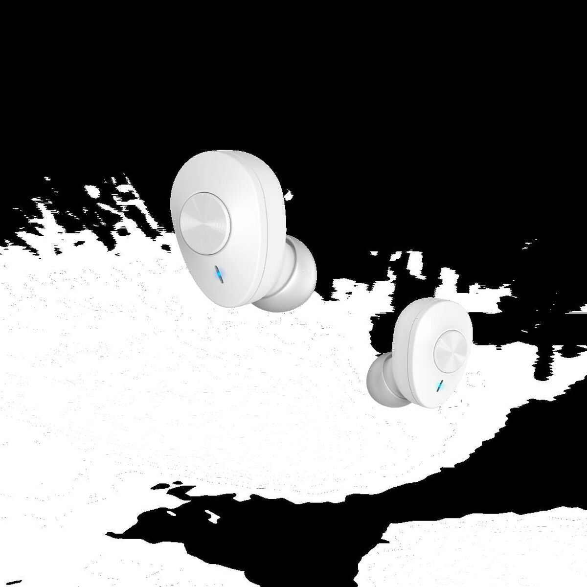 Bluetooth-kuulokkeet TWS Bluetooth 5.3, in-ear, 16 h akku, mikrofoni, valkoinen
