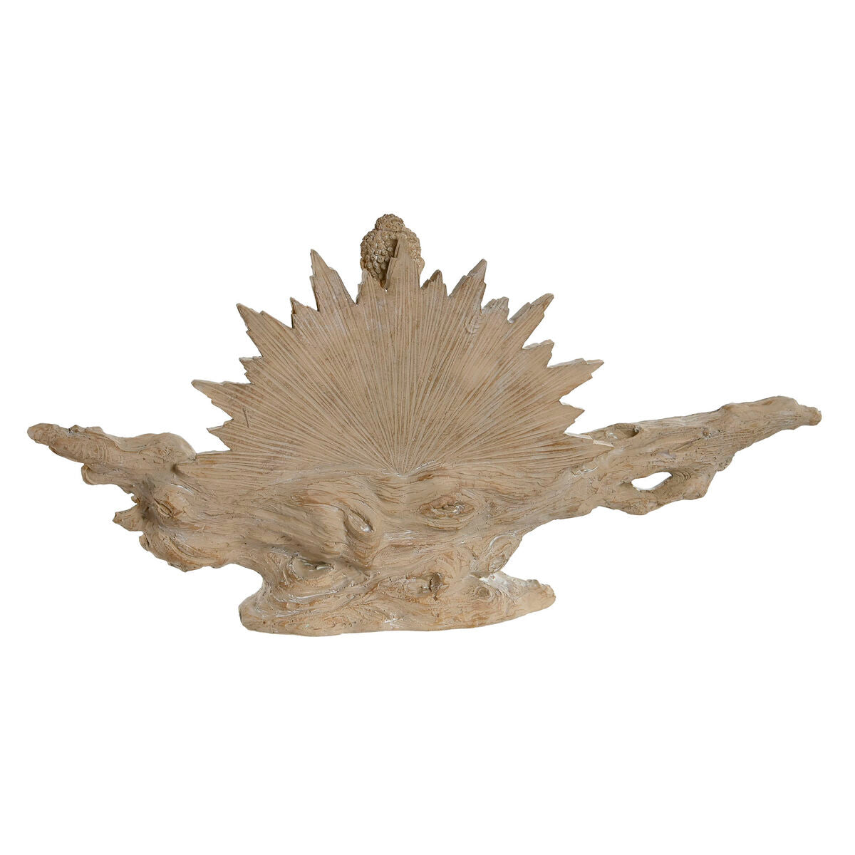 Buddha koristepatsas itämainen hartsi 30 x 6 x 15 cm, 2 kpl, valkoinen & vihreä