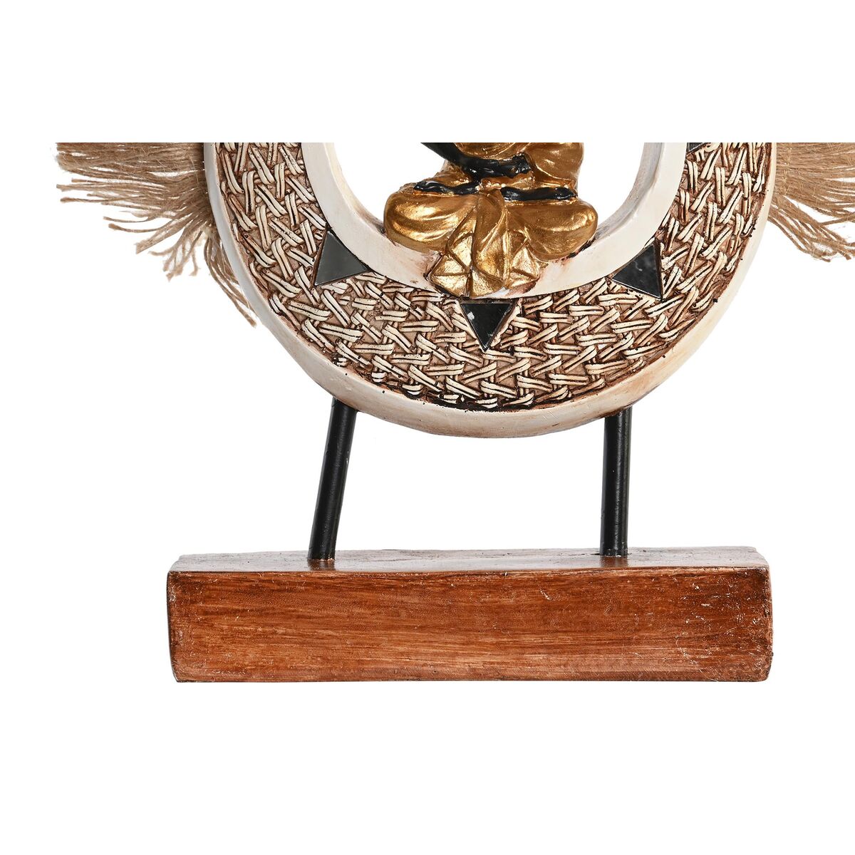 Buddhapatsas koriste, resiini 30,5 cm, 2 kpl, beige & sininen, itämainen, kotiin