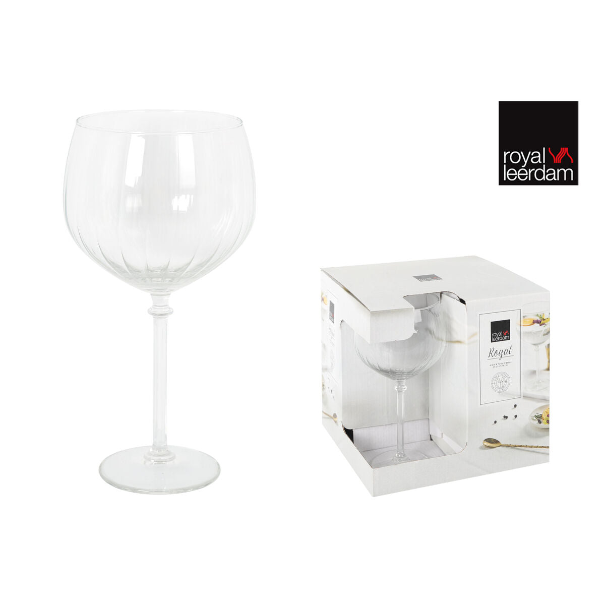 Cocktail-lasit 4 kpl - 6 pakkausta, kirkas lasi juhliin, Royal Leerdam