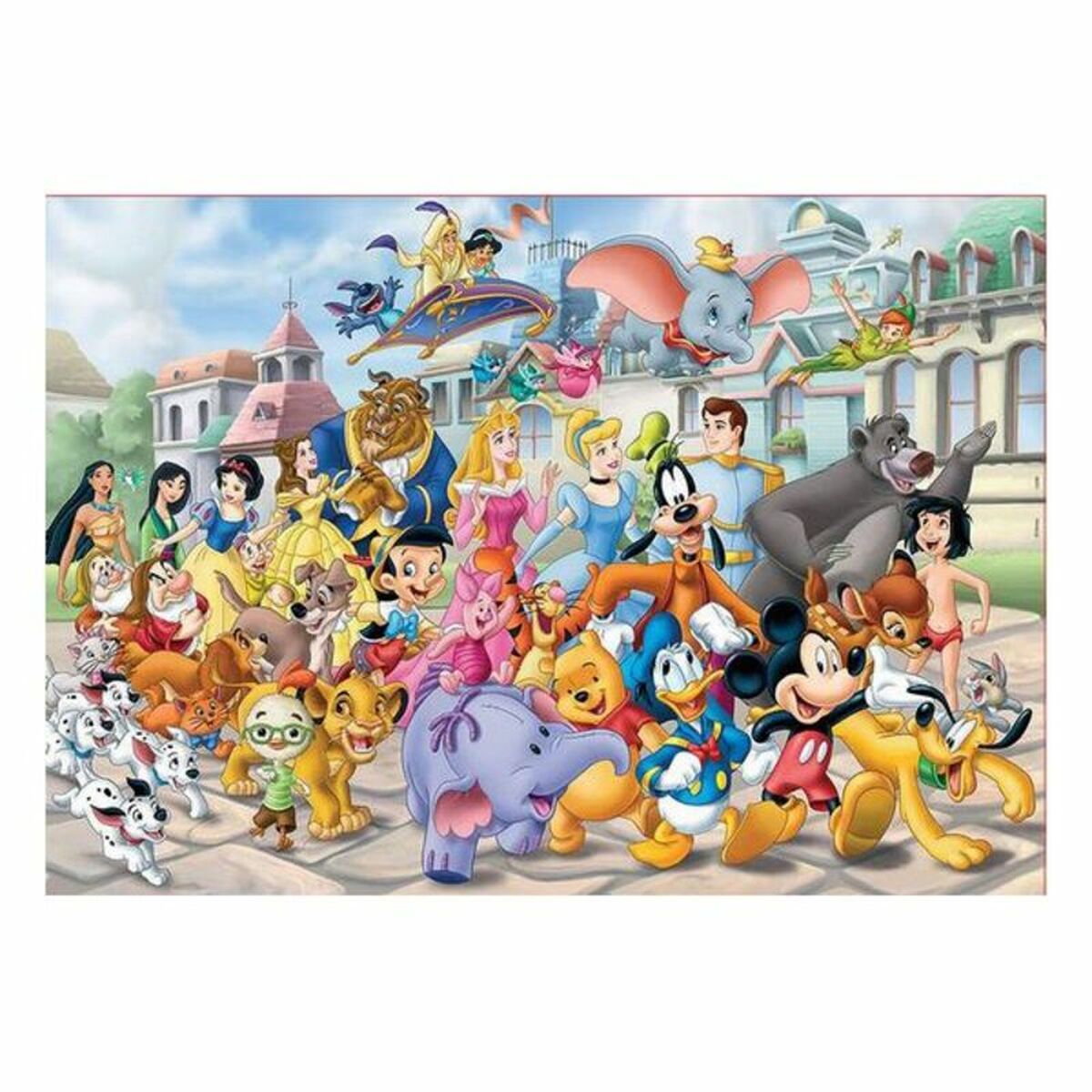 Disney palapeli 200 palaa, värikäs hahmakuva, sopii lapsille 6+, Educa