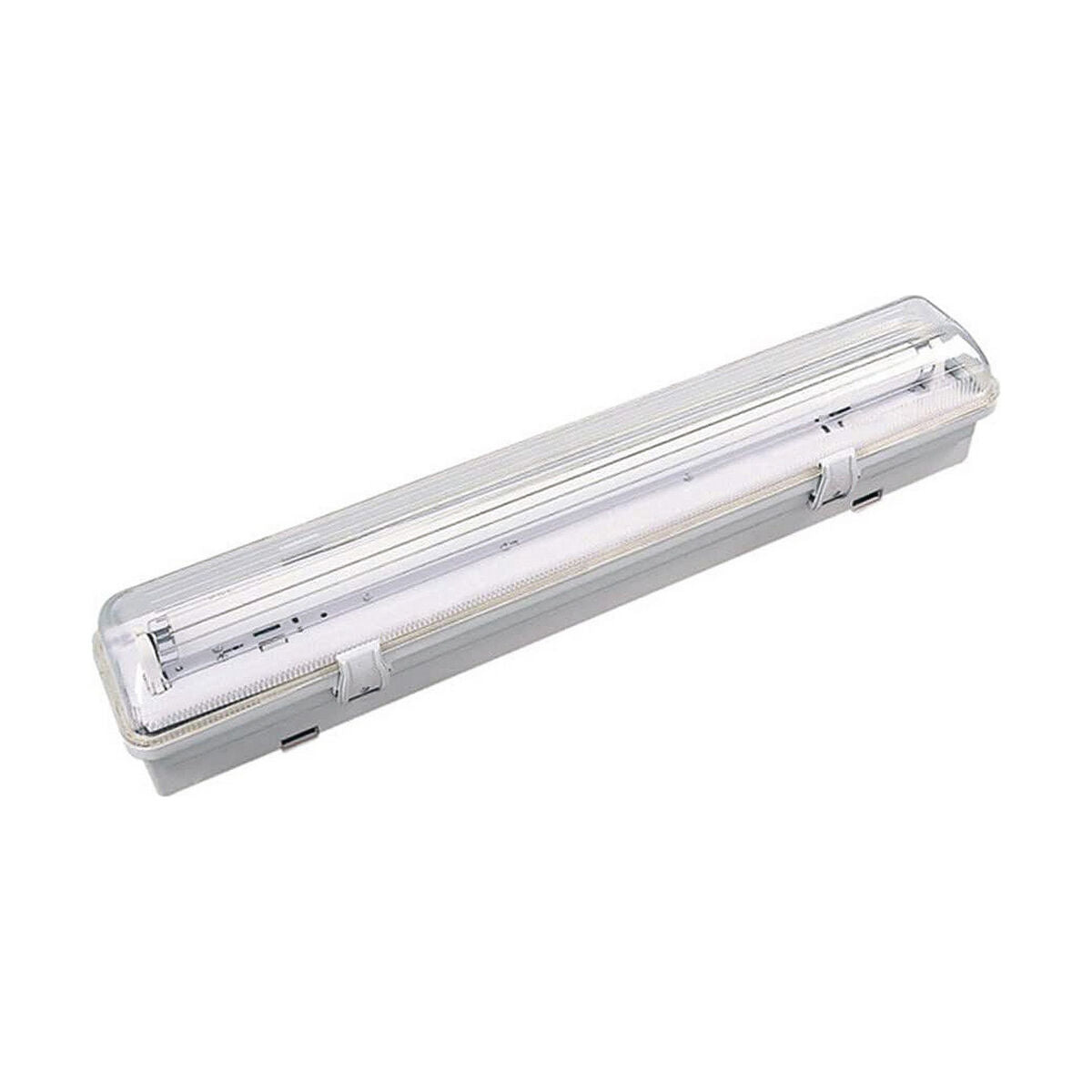 Ilmatiivis LED-valaisin IP65 9 W, 65 cm, polykarbonaatti, valkoinen, kylpyhuone