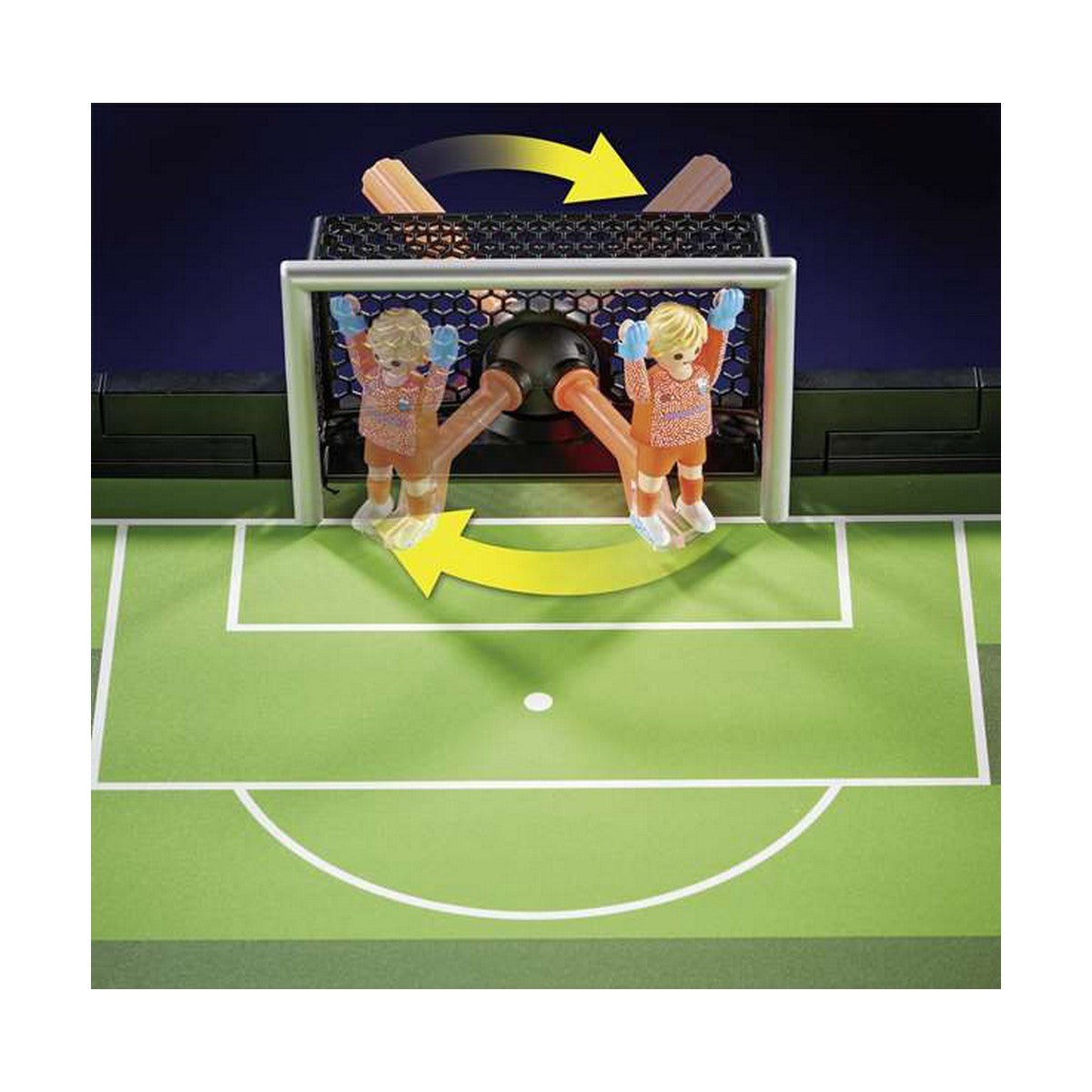 Jalkapallokenttä leikkisetti 63 osaa, hahmot & tarvikkeet lapsille - Playmobil