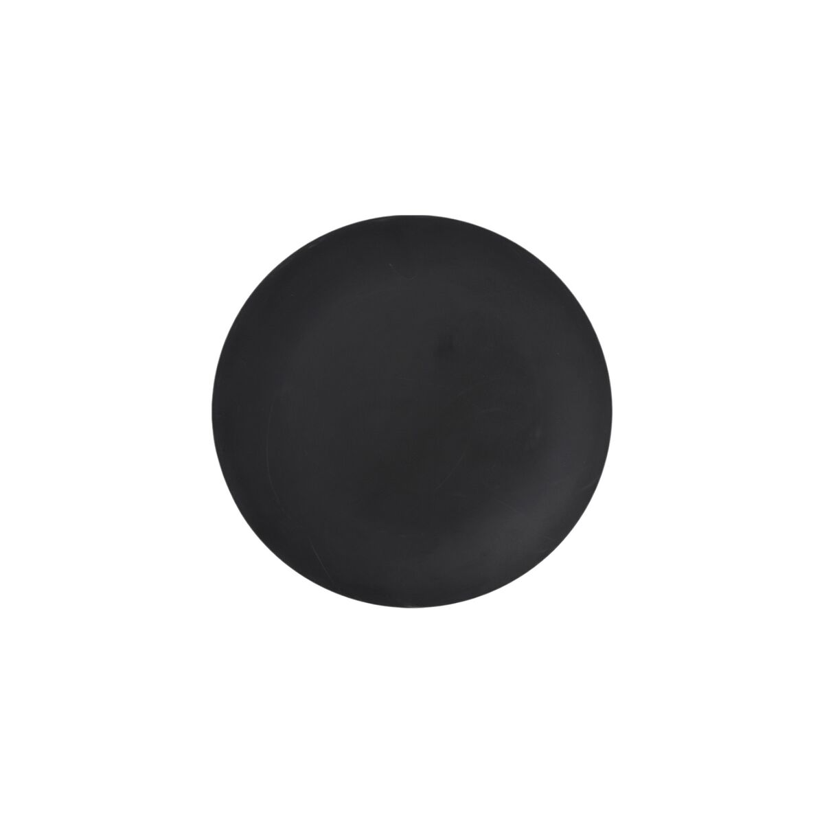Jälkiruokalautanen 20 cm, melamiini mattamusta 24 kpl - kahviloihin & juhliin