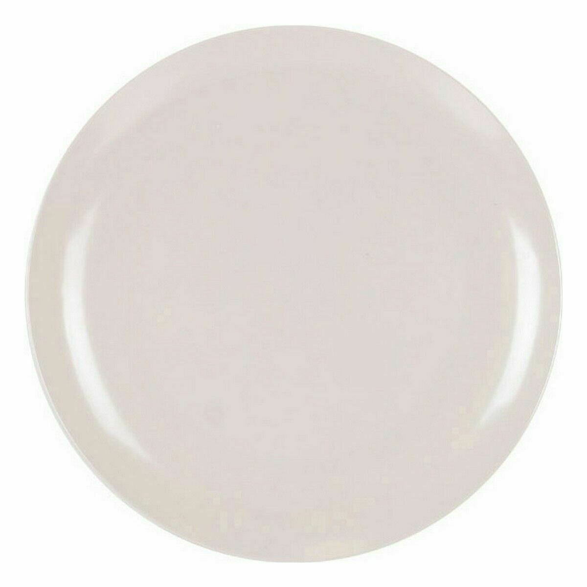 Jälkiruokalautaset melamiini valkoinen kiilto, 24 kpl - keittiöön & juhliin
