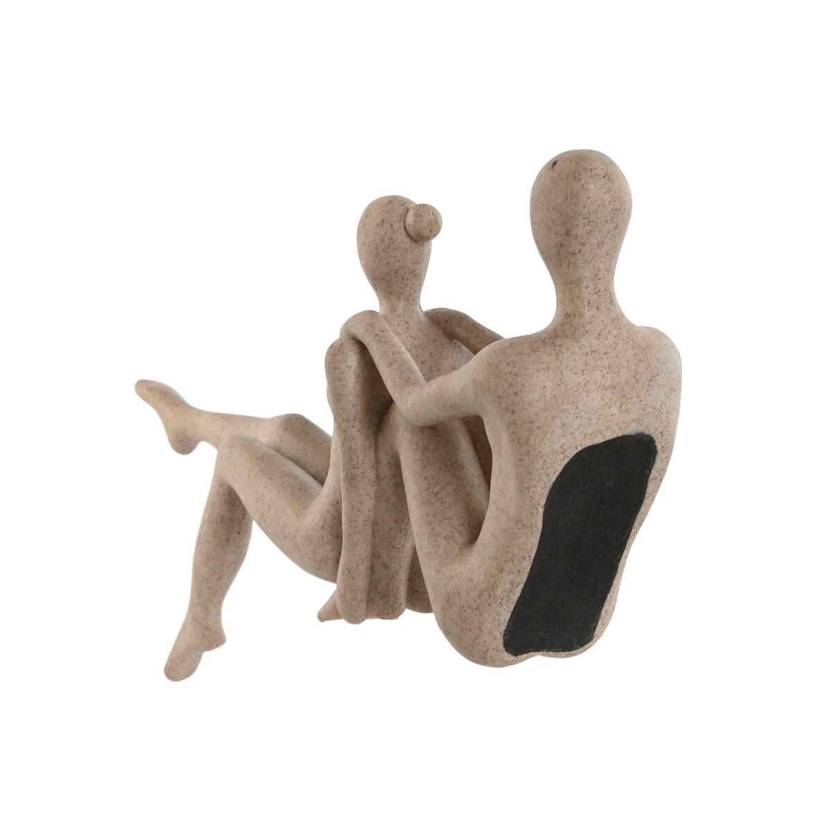 Joogapatsas koristehahmo beige 20 x 10 x 50 cm, resiini-alumiini, sisustukseen