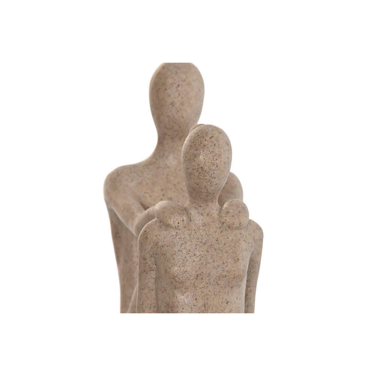 Joogapatsas koristehahmo beige 20 x 10 x 50 cm, resiini-alumiini, sisustukseen