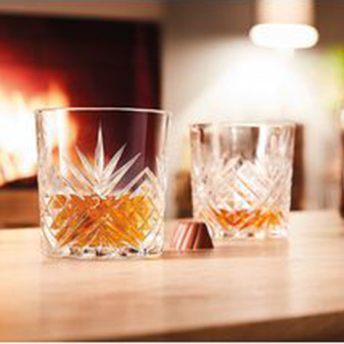 Juomalasi 300 ml, konepestävä 6 kpl, läpinäkyvä kuvioitu lasi Luminarc