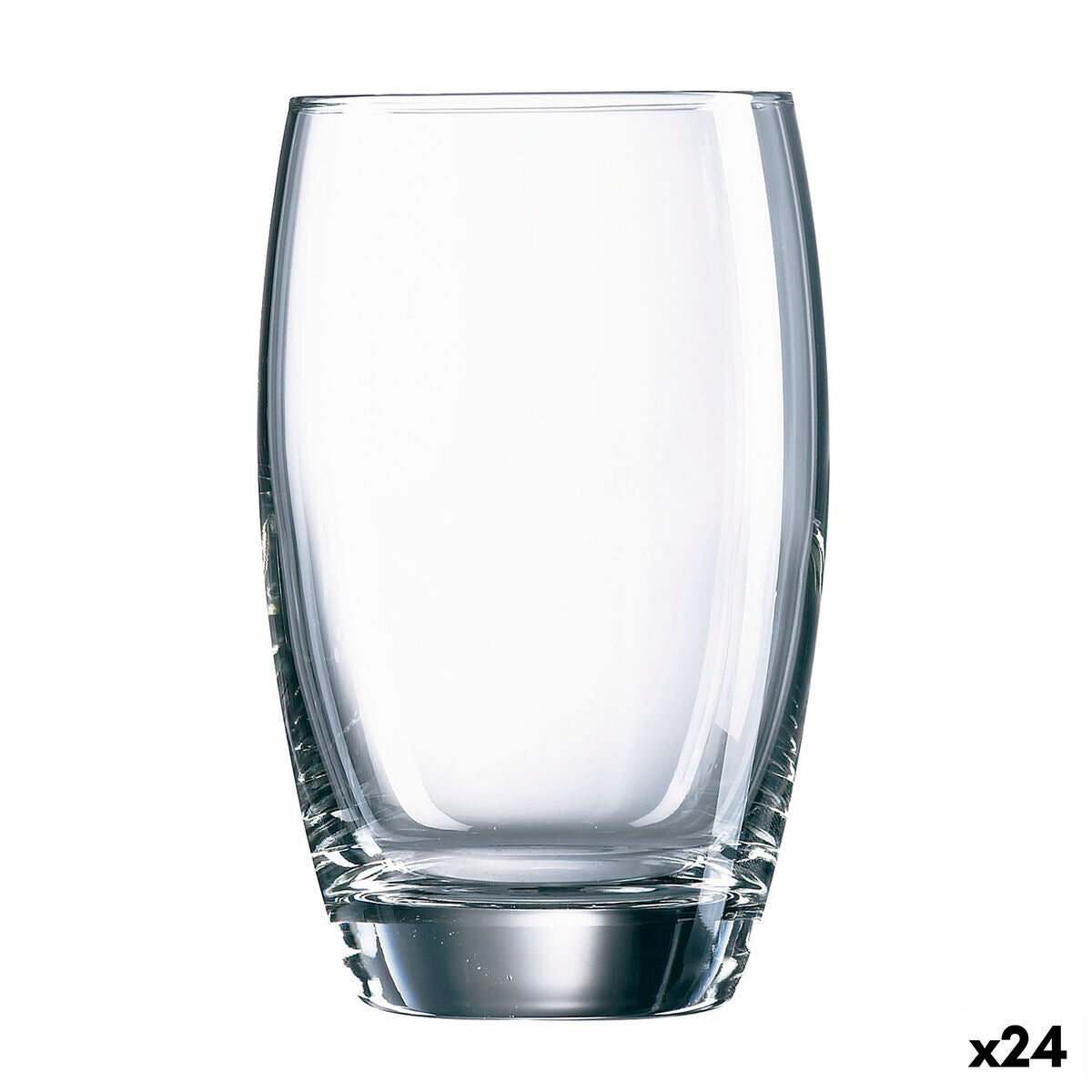 Juomalasit 350 ml, 24 kpl - läpinäkyvät lasit tiskikoneeseen & kotikeittiöön