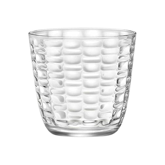 Juomalasit 390 ml 6 kpl, kuvioidut läpinäkyvät lasit astianpesukoneeseen