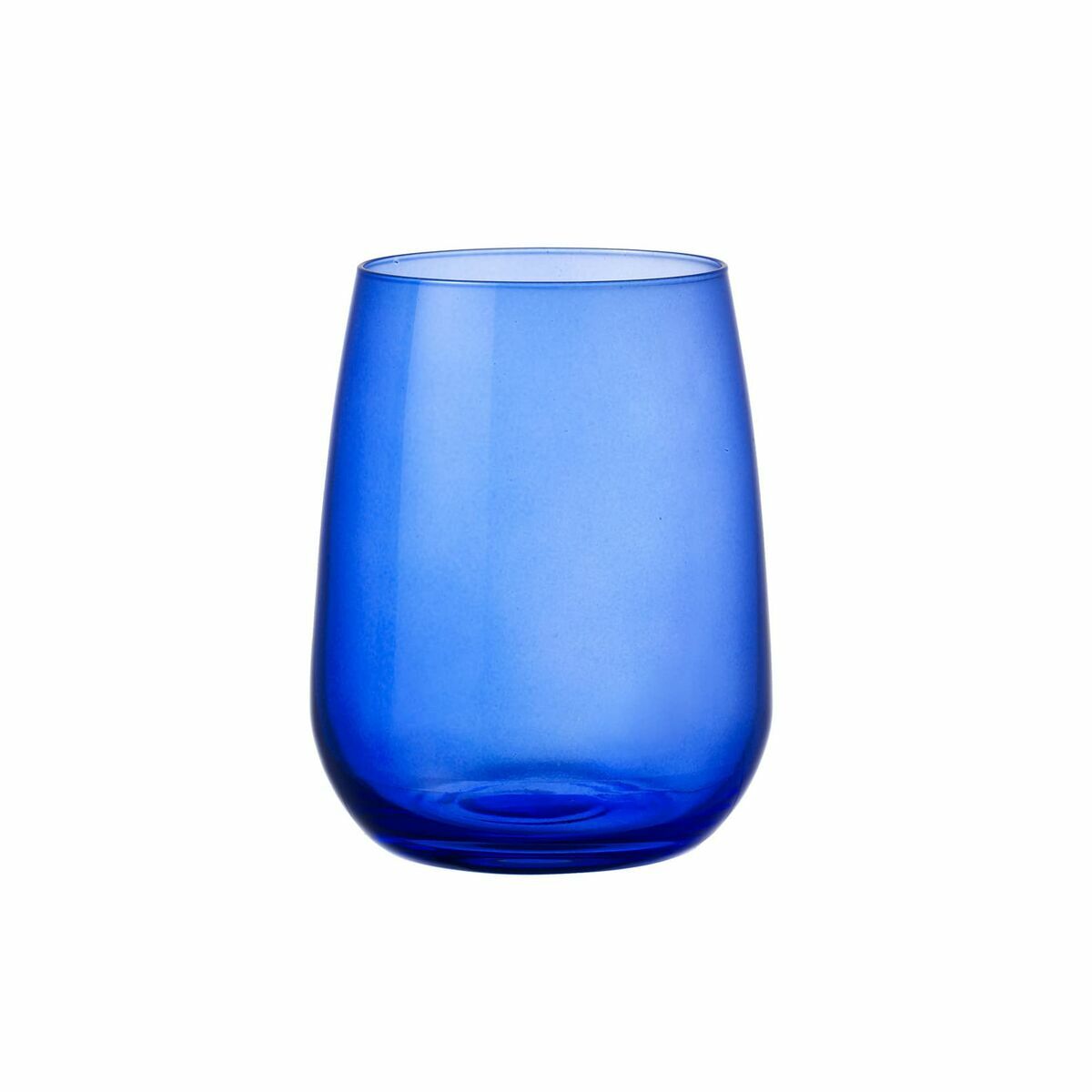Juomalasit 430 ml, sininen Cobalto 6 kpl - ekologinen lasisarja Bormioli Rocco
