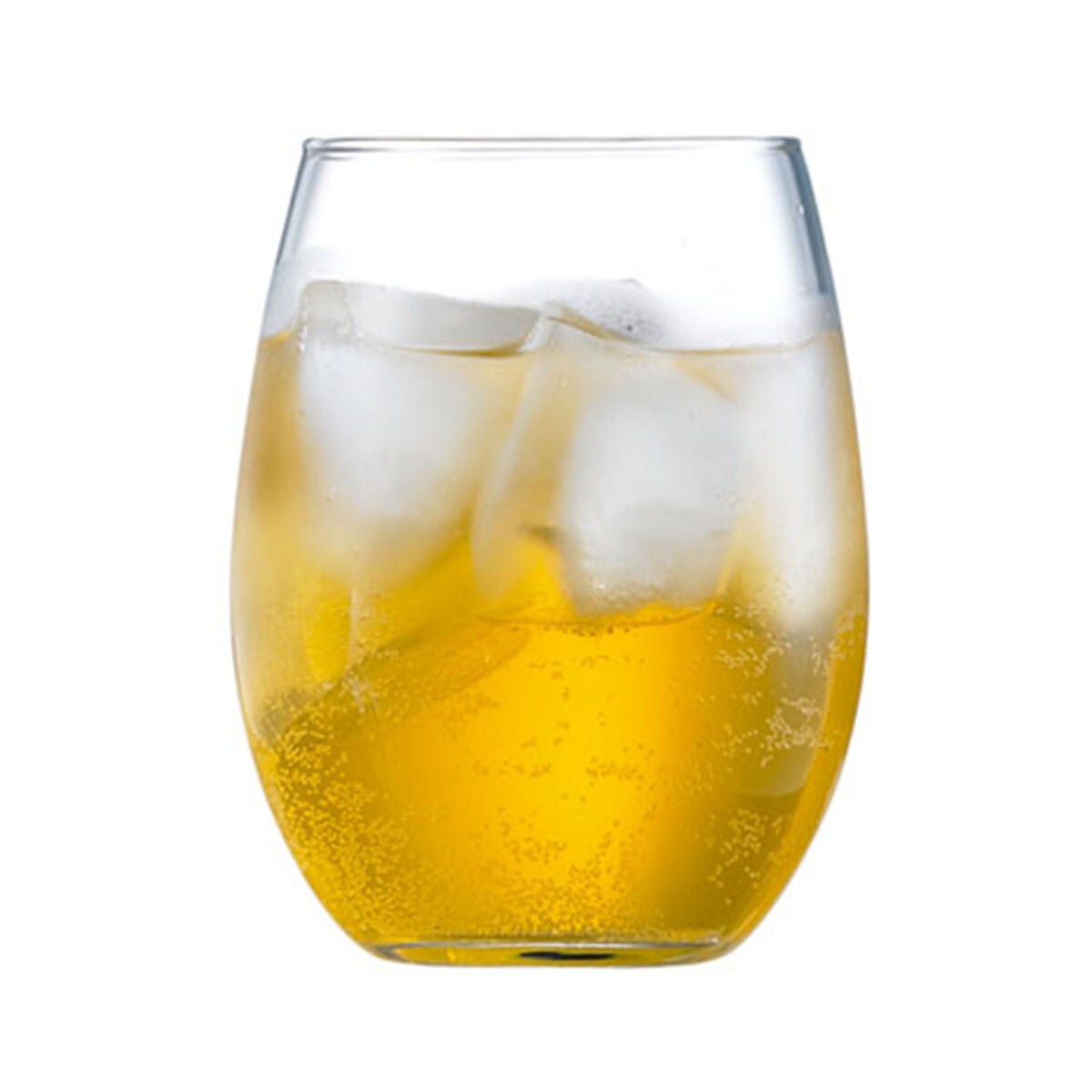 Juomalasit 440 ml, 6 kpl, läpinäkyvät lasit juhlaan & arkeen, tiskikoneeseen