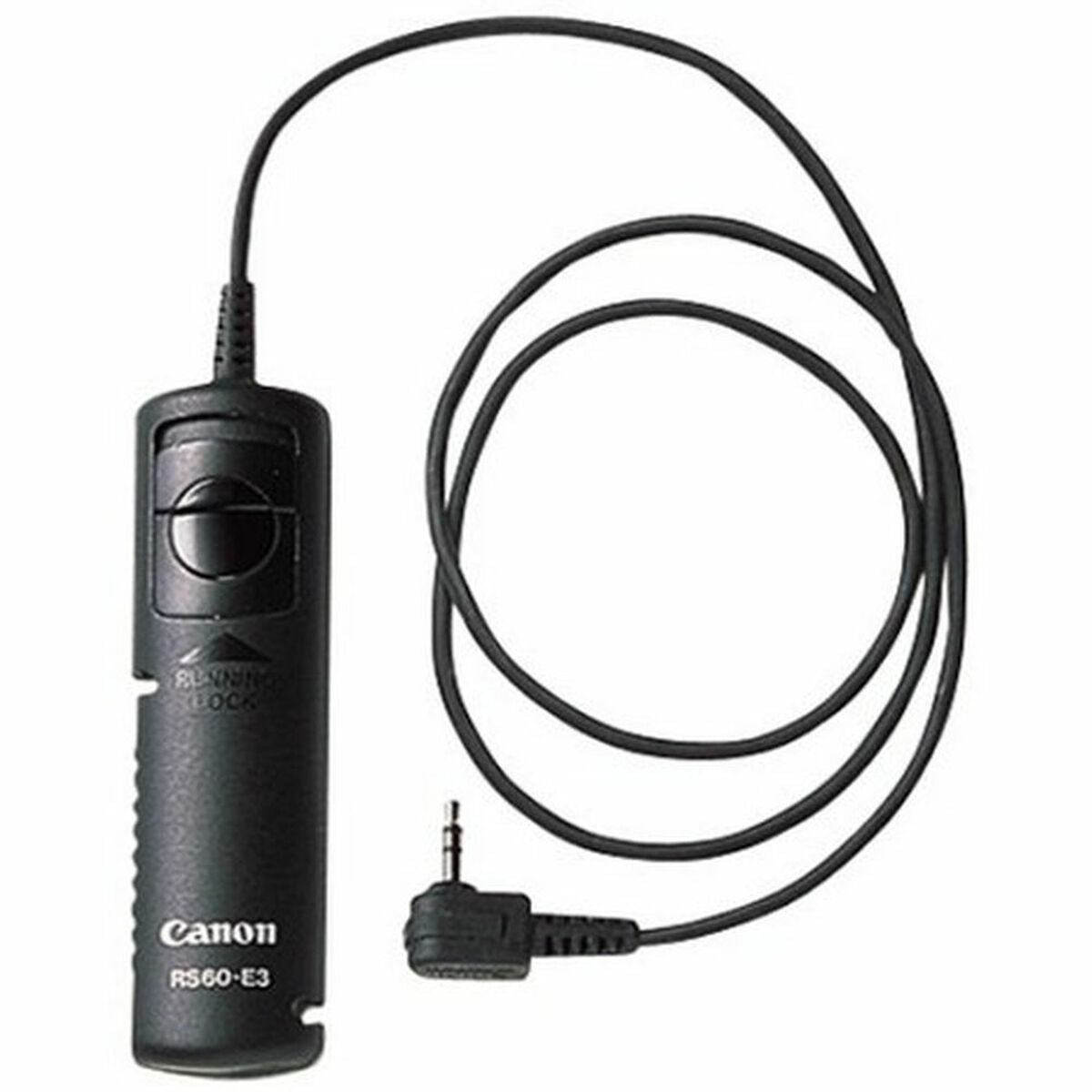 Kamerakaukosäädin RS-60E3 langallinen laukaisinkaapeli, musta, Canon kameralle