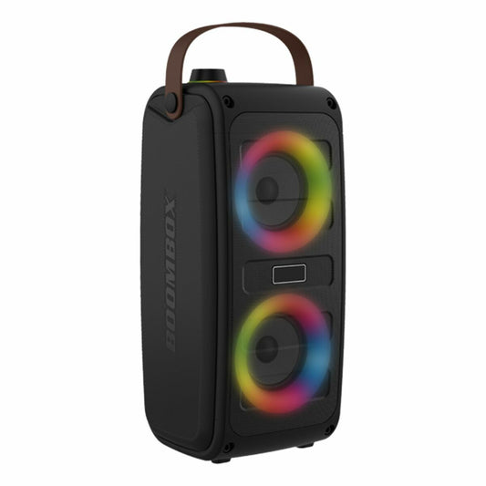Kannettava Bluetooth-kaiutin 100 W, LED RGB, 3000 mAh akku, muistikortti
