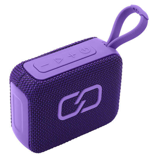 Kannettava Bluetooth-kaiutin 5 W, langaton stereo, purppura, USB & AUX