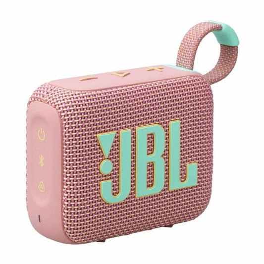 Kannettava Bluetooth-kaiutin IP67 vedenkestävä pinkki, älypuhelimille JBL GO 4