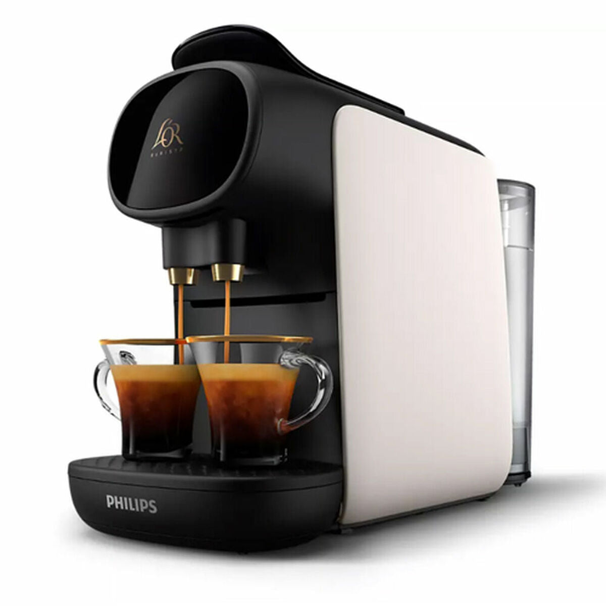 Kapselikahvinkone 19 bar, Nespresso-yhteensopiva 270/800 ml, valkoinen, Philips