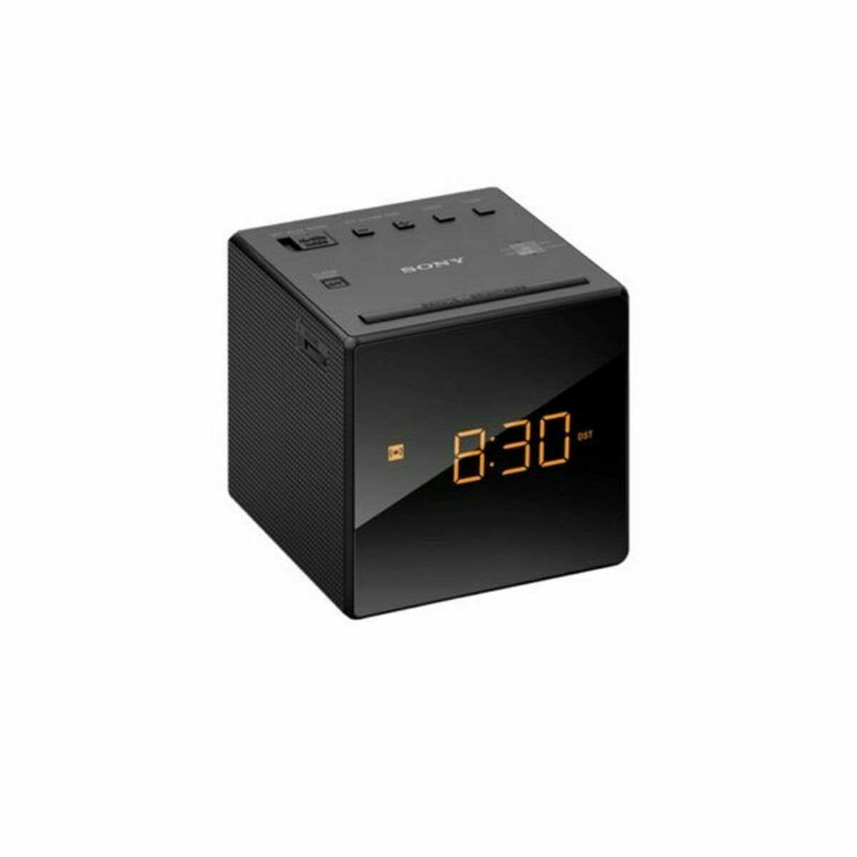 Kelloradio LED-näytöllä FM/AM, herätys & torkku, paristokäyttö, yöpöydälle