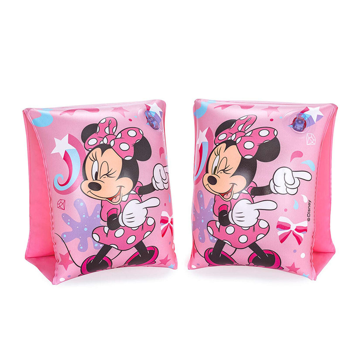 Uimakellukkeet 3-6 v Minnie Mouse, moniväriset lapsille, pinkit