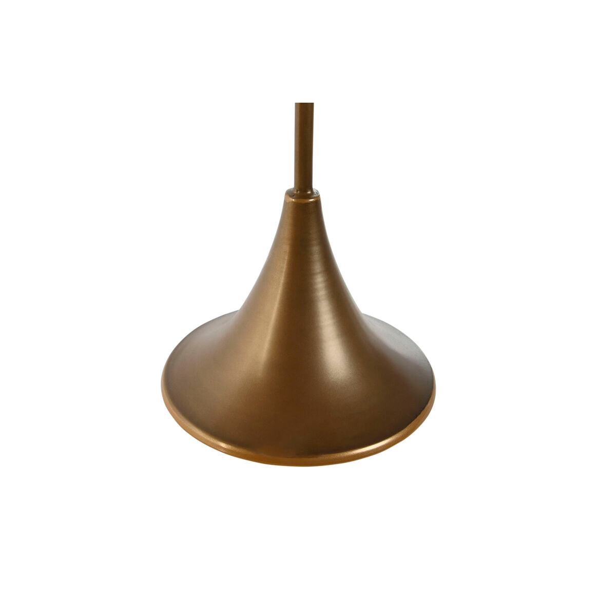 Kultainen kynttilänjalka 78 cm, metallinen lattiakynttilänjalka sisustukseen kotiin
