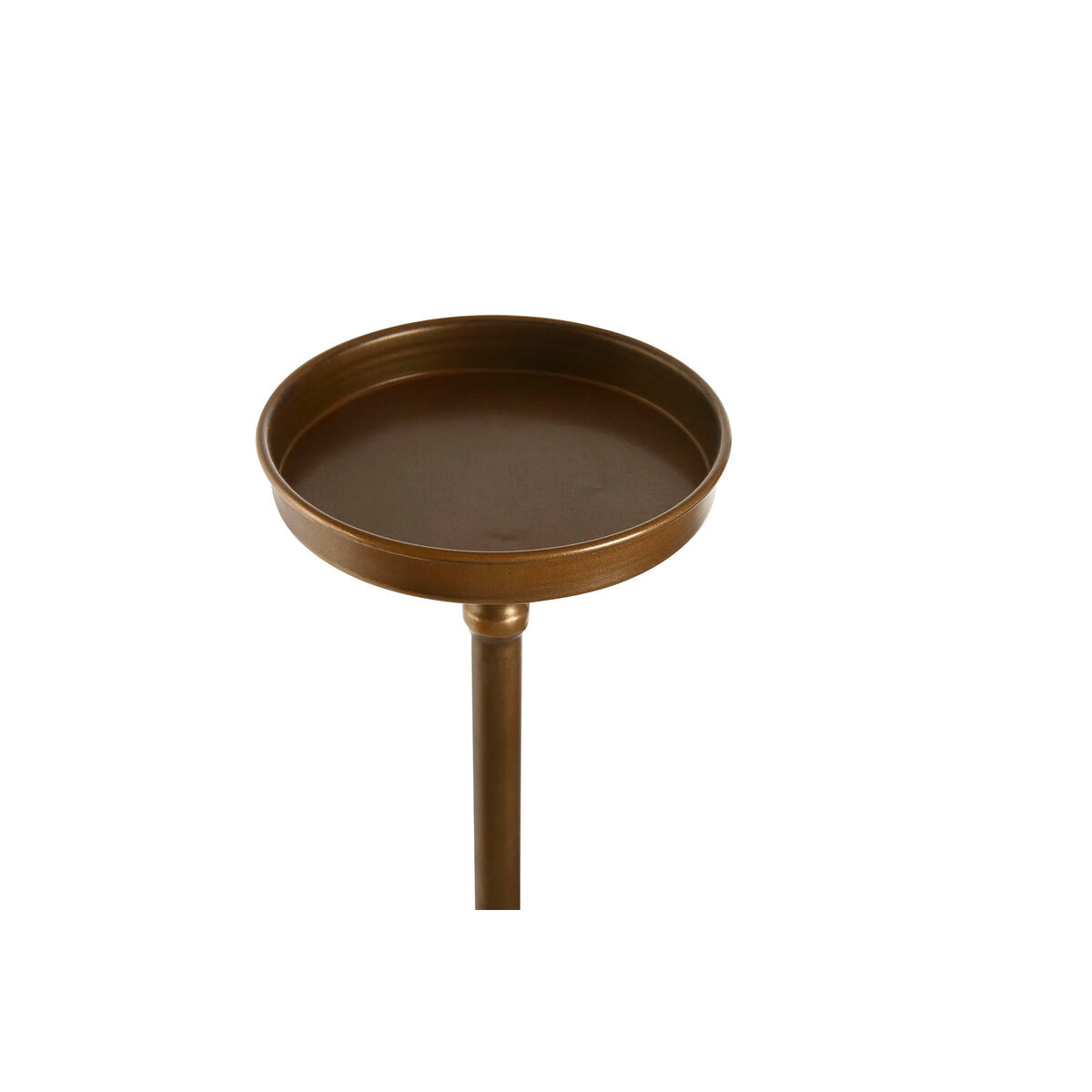 Kultainen kynttilänjalka 78 cm, metallinen lattiakynttilänjalka sisustukseen kotiin