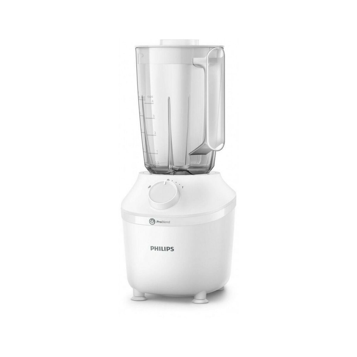 Kuppiblenderi 450 W 1,9 l, pulssitoiminto & tiskikoneeseen, valkoinen Philips