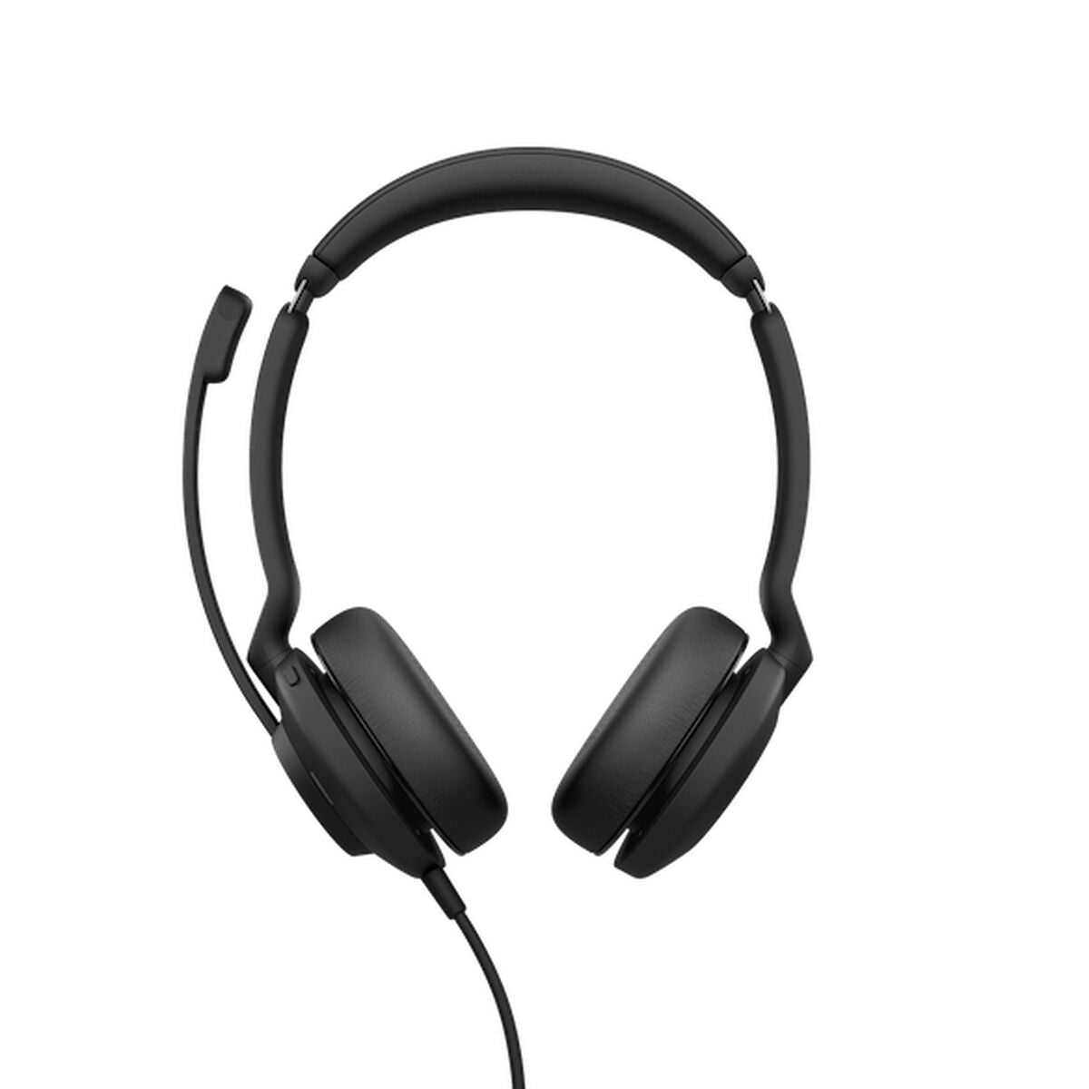 Kuuloke mikrofonilla USB-C, langallinen toimistokuuloke etätyöhön, musta