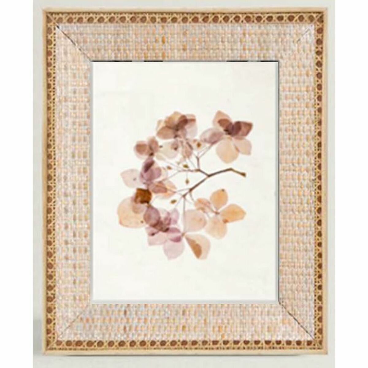 Kuvakehys 20 x 25 cm shabby chic MDF puu, ulkomitat 26,5 x 2 x 32 cm seinälle