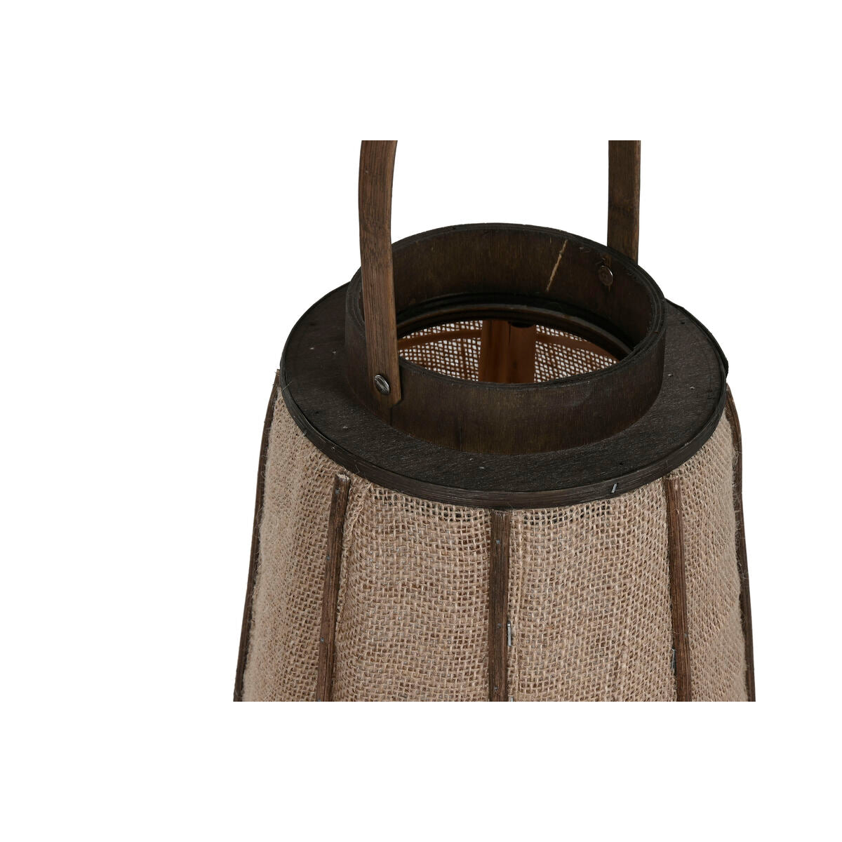 Kynttilänjalka juutti-bambu 81 cm, luonnonväri, itämainen korkea 33,5 x 81 cm